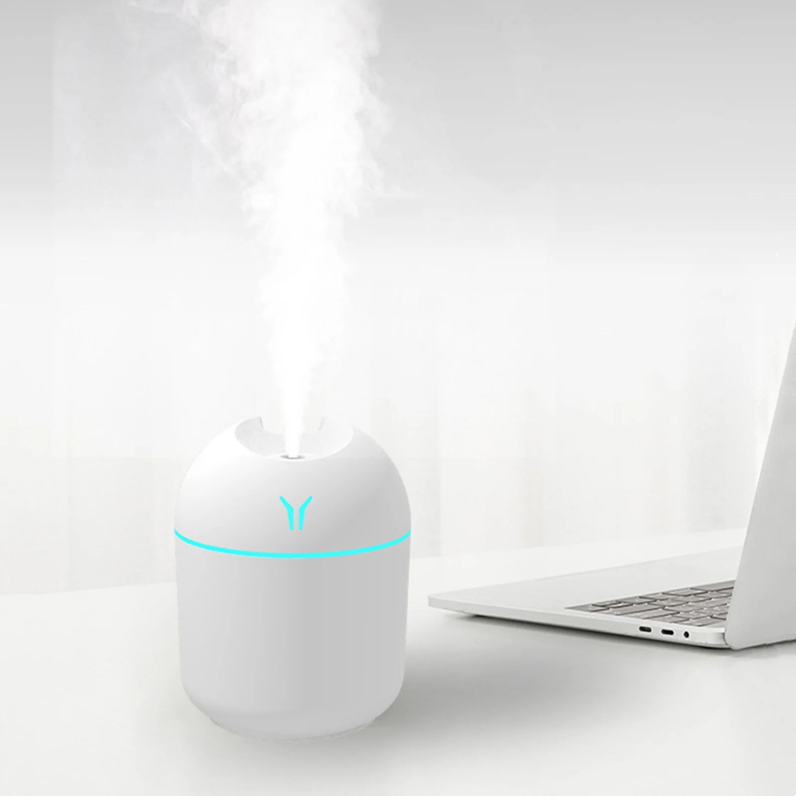 2023 Promotion on Sale, U Humidifier with Light ,Quiet Cool Mist Humidifier for Bedroom and Office ,Plants, Easy to Clean